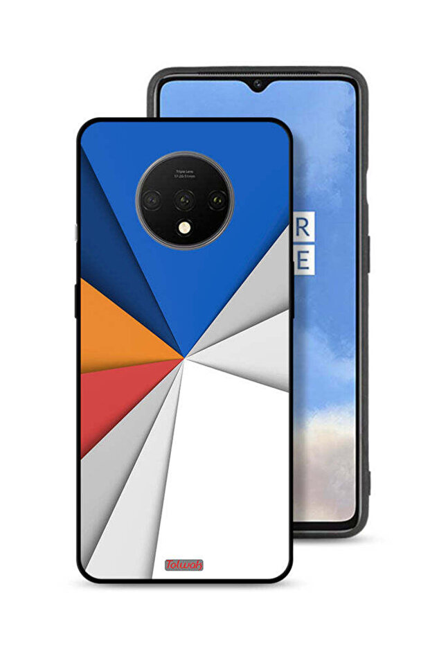 غطاء حماية OnePlus 7T مصنوع من مادة مطابقة للفن التجريدي