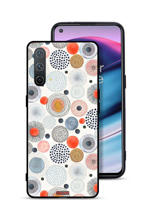 غطاء حماية لهاتف OnePlus Nord CE 5G بنقشة زهور قطنية