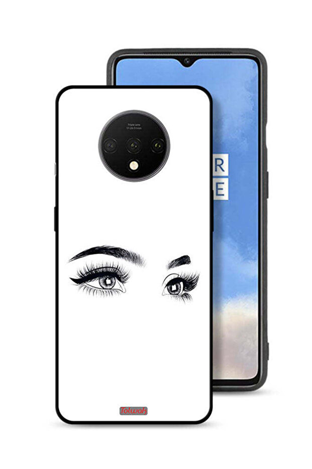 OnePlus 7T Protective Case Cover Eyes Art