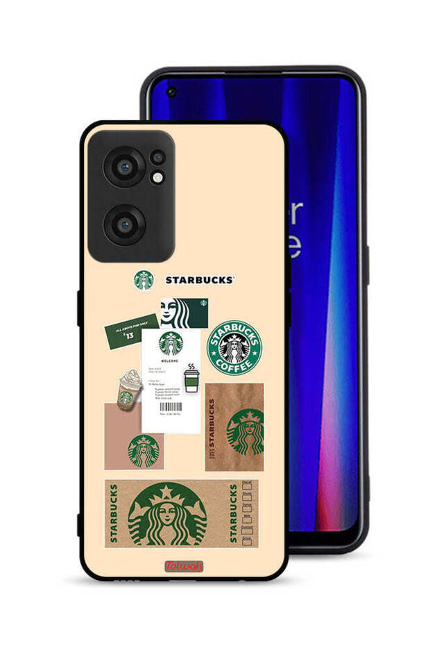 OnePlus Nord CE 2 5G Protective Case Cover Coffee Sticker