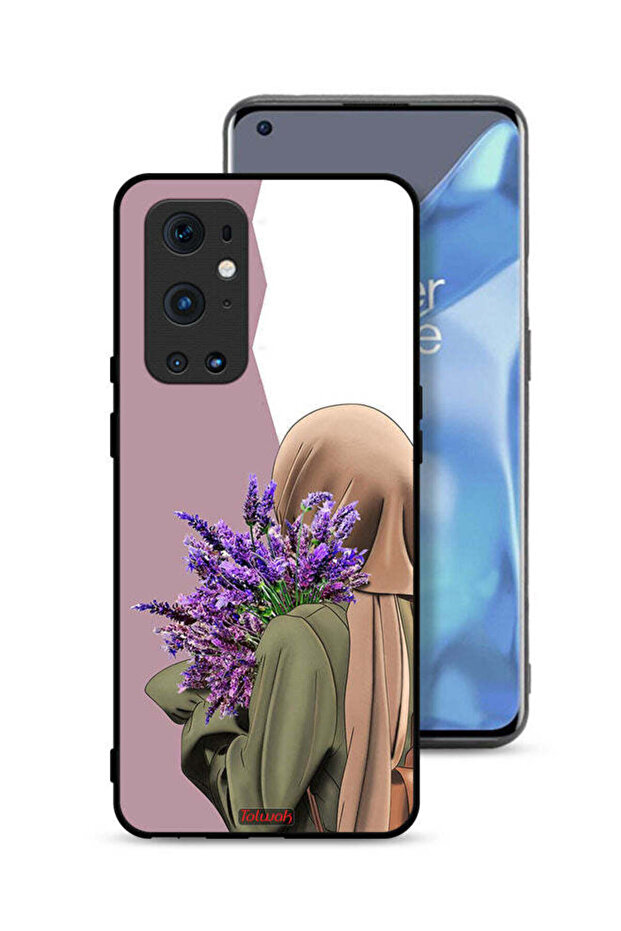 غطاء حماية لهاتف OnePlus 9 Pro 5G يحمل زهرة
