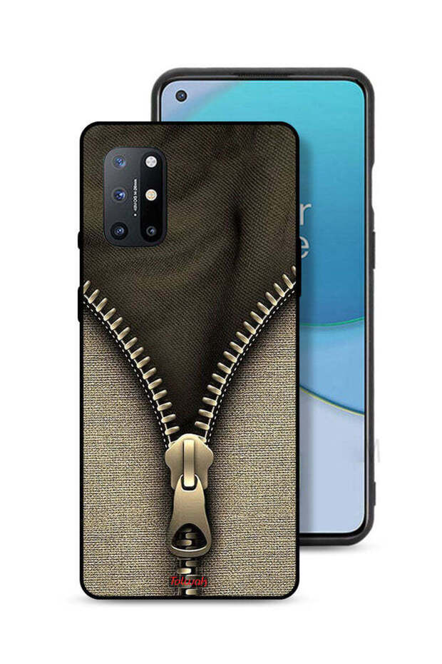 غطاء حماية بنمط سحاب لهاتف OnePlus 8T 5G - 1