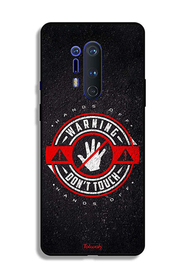 غطاء حماية لهاتف OnePlus 8 Pro تحذير: لا تلمسه - 2
