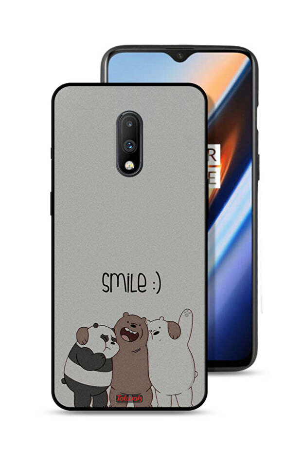 OnePlus 7 Protective Case Cover Friends Smile