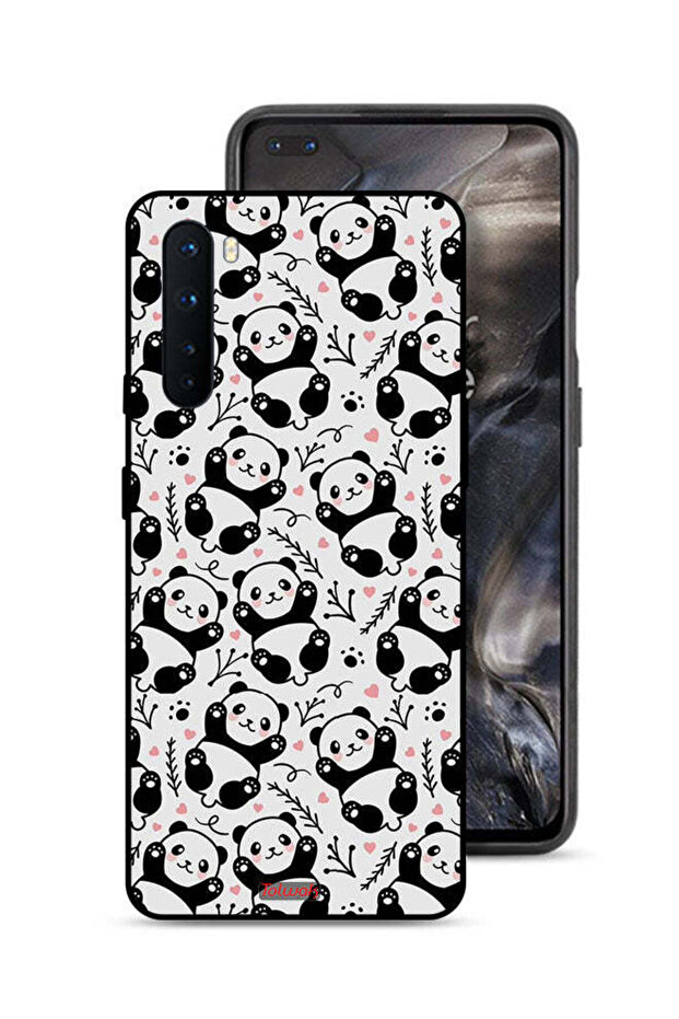 غطاء حماية لهاتف OnePlus Nord بنمط باندا