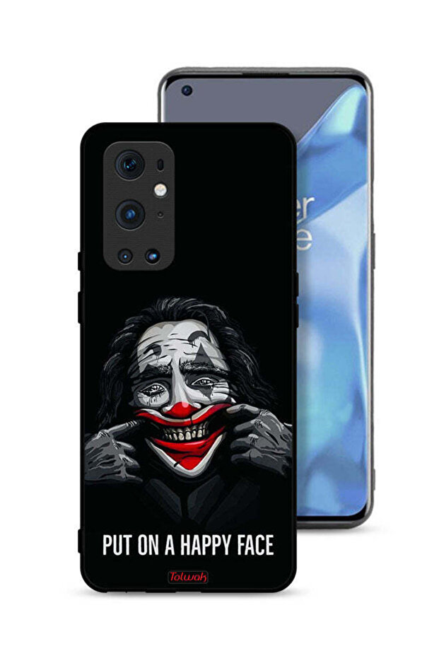 غطاء حماية لهاتف OnePlus 9 Pro 5G بوجه سعيد