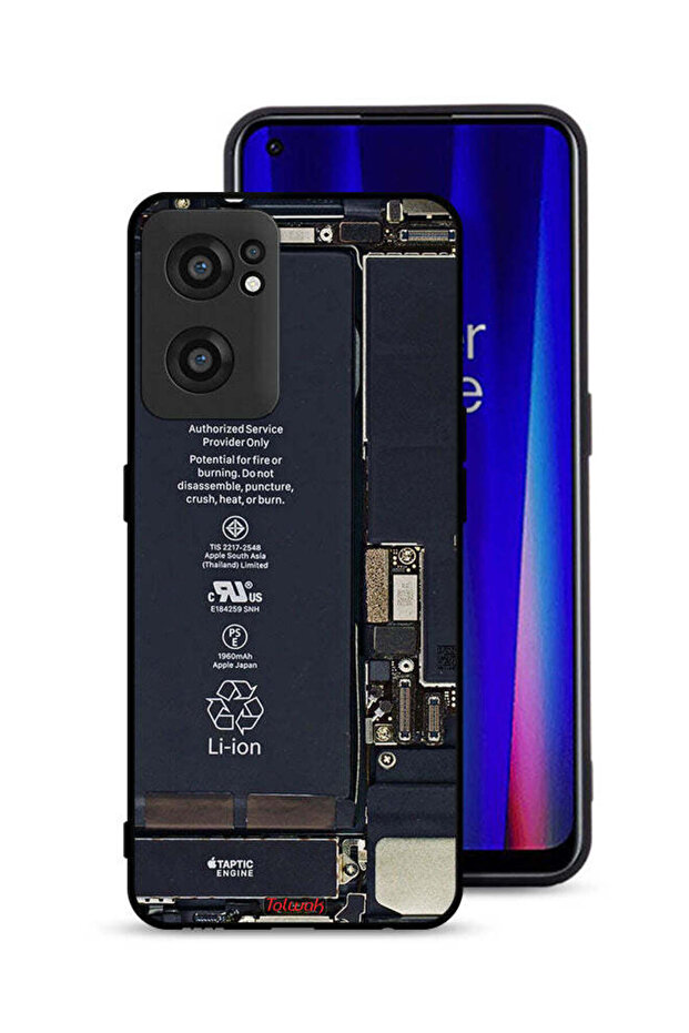 OnePlus Nord CE 2 5G Protective Case Cover Phone Circuit Pattern