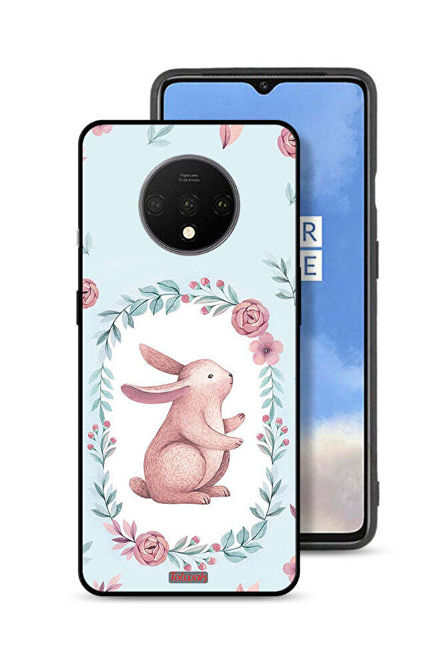 غطاء حماية لهاتف OnePlus 7T على شكل أرنب