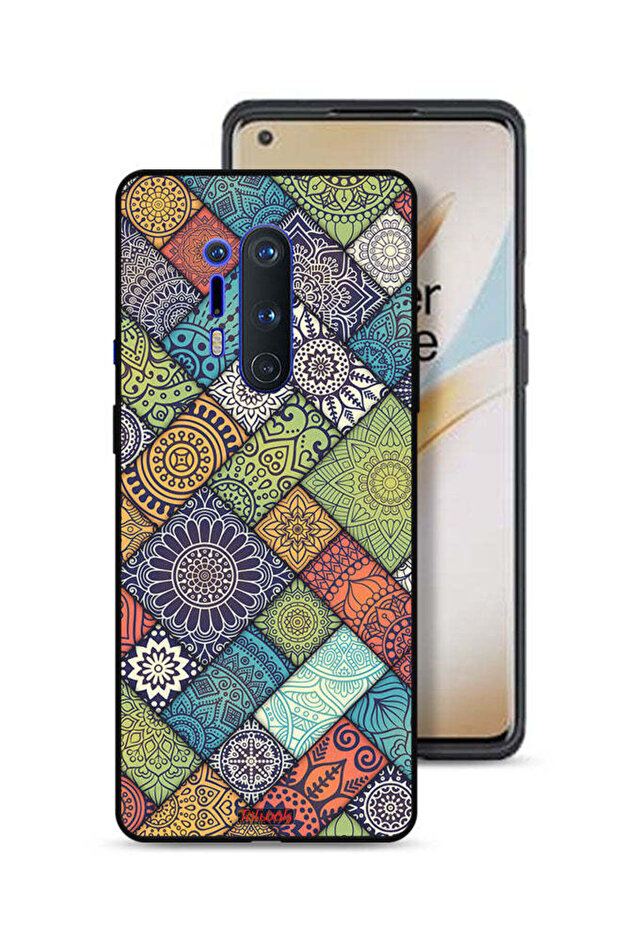 غطاء حماية لهاتف OnePlus 8 Pro بنمط ماندالا