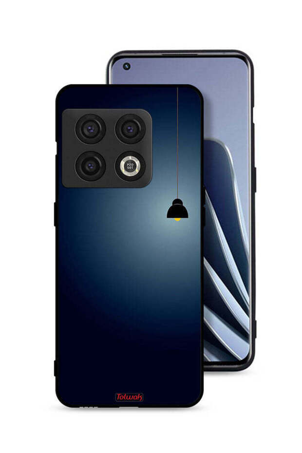 غطاء حماية لهاتف OnePlus 10 Pro 5G بإضاءة فنية معلقة