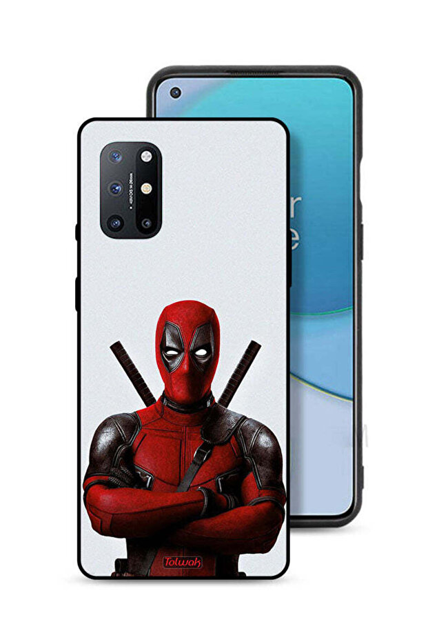 غطاء حماية لهاتف OnePlus 8T 5G بتصميم Deadpool