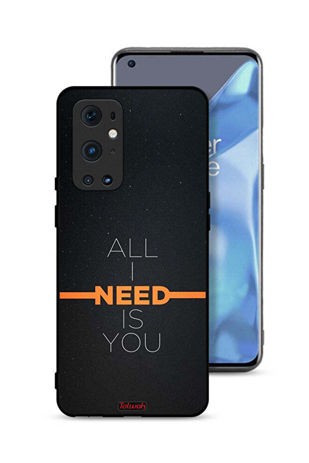 غطاء حماية لهاتف OnePlus 9 Pro 5G كل ما أحتاجه هو أنت