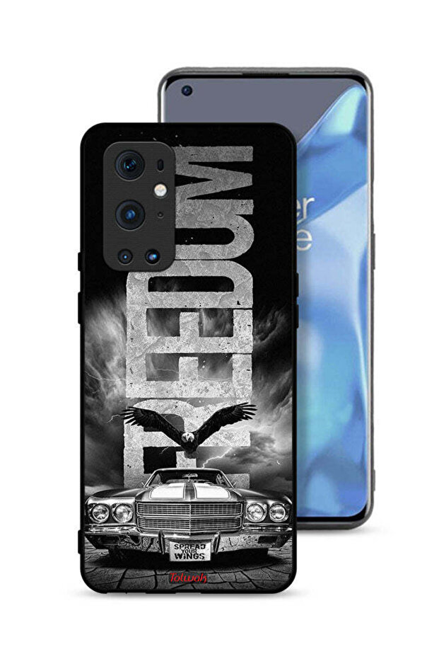 غطاء حماية لهاتف OnePlus 9 Pro 5G بتصميم Freedom Art