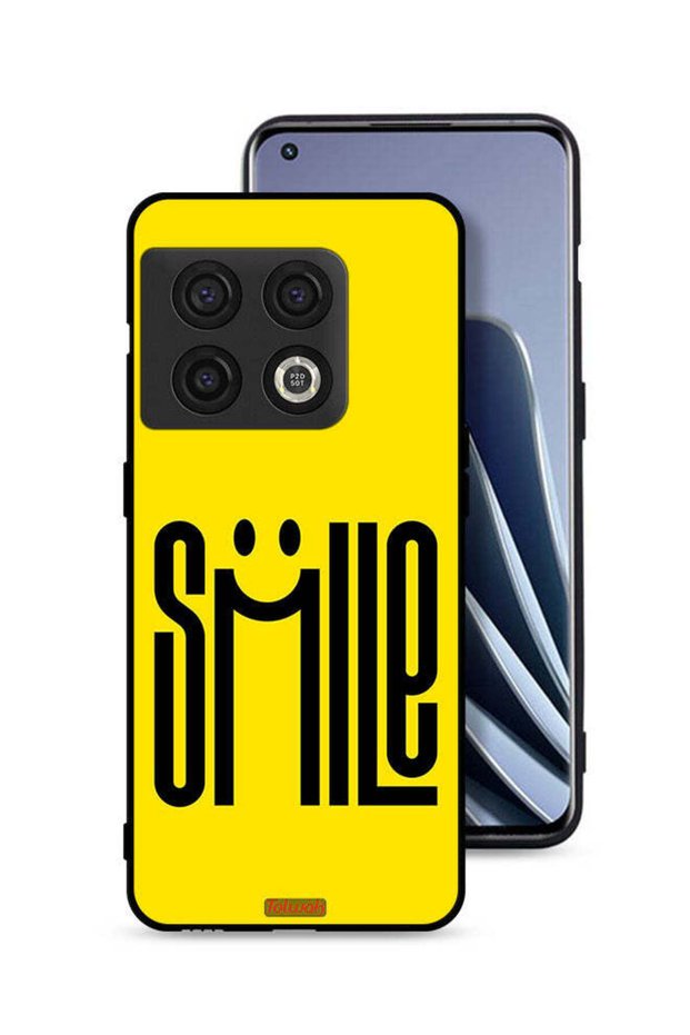 غطاء حماية لهاتف OnePlus 10 Pro 5G برسومات ابتسامة فنية