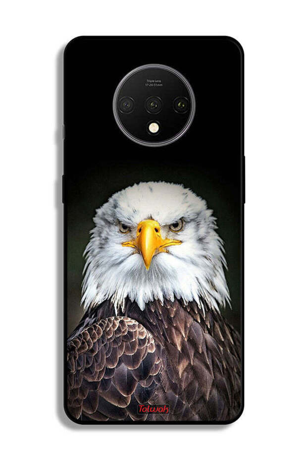 غطاء حماية لهاتف OnePlus 7T بتصميم النسر - 2