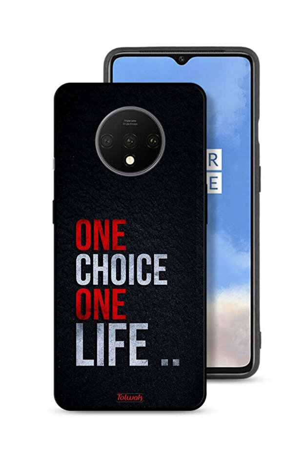 غطاء حماية لهاتف OnePlus 7T - اختيار واحد، حياة واحدة