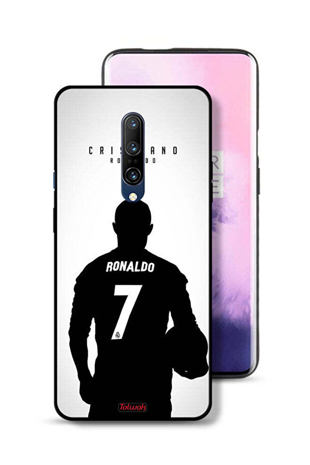غطاء حماية لهاتف OnePlus 7 Pro بقناع كريستيانو رونالدو