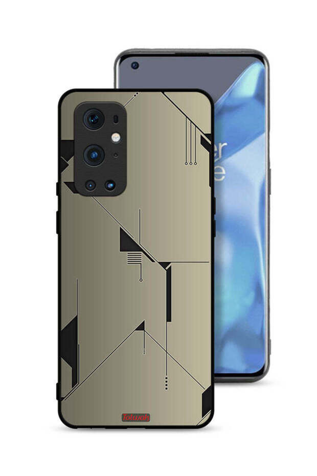 غطاء حماية لهاتف OnePlus 9 Pro 5G بتصميم تجريدي بسيط من الفن الرقمي