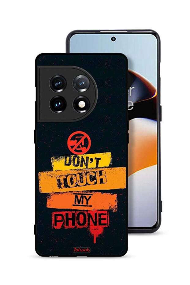 OnePlus 11 5G Protective Case Cover Do Not Touch My Phone