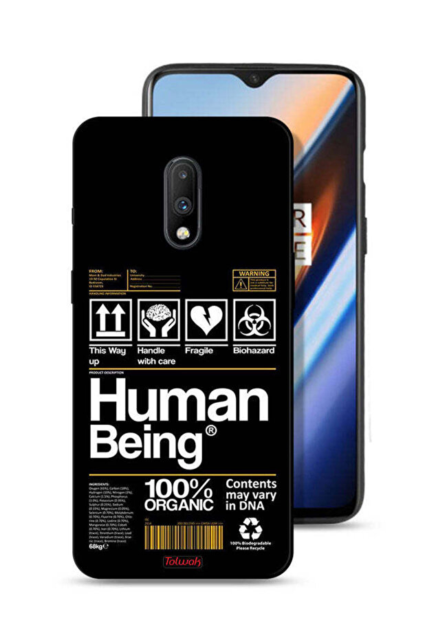 OnePlus 7 Protective Case Cover Human Being Sticker