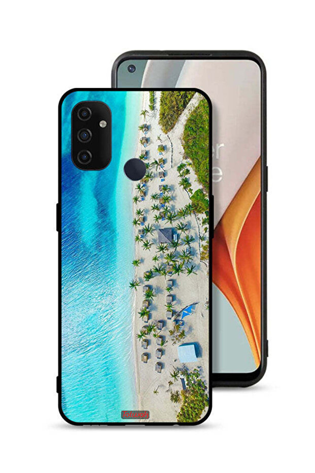 غطاء حماية لهاتف OnePlus Nord N100 - شاطئ