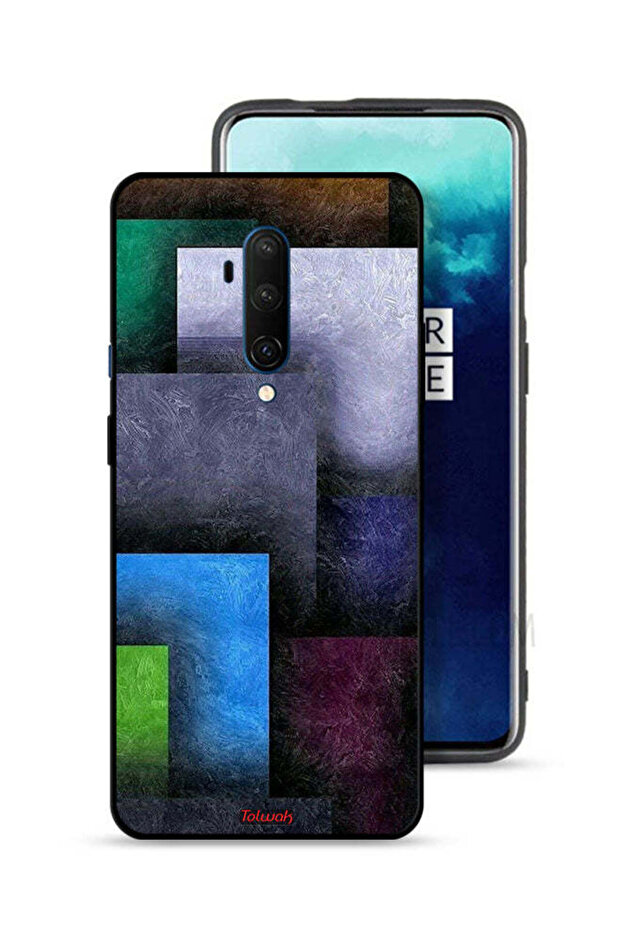 غطاء حماية بنمط لهاتف OnePlus 7T Pro - 1