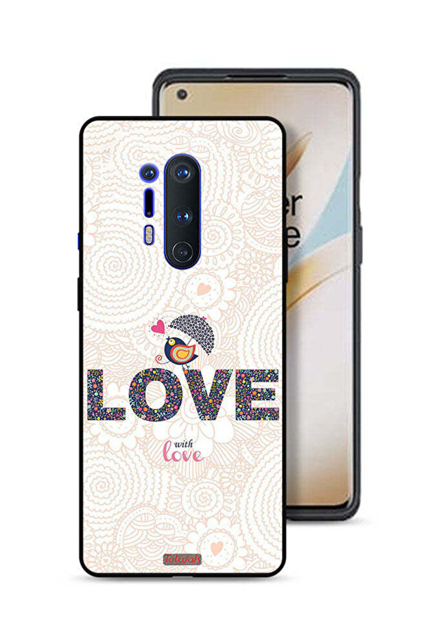 غطاء حماية لهاتف OnePlus 8 Pro مع حب