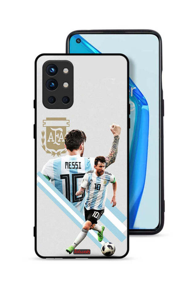 غطاء حماية لهاتف OnePlus 9R 5G برسومات ليو ميسي