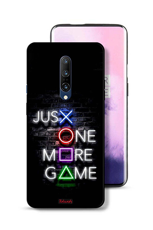 OnePlus 7 Pro Protective Case Cover Just One More Game