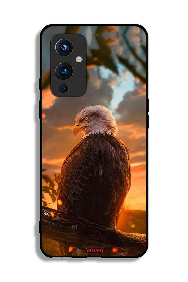 غطاء حماية لهاتف OnePlus 9 5G بتصميم النسر - 2