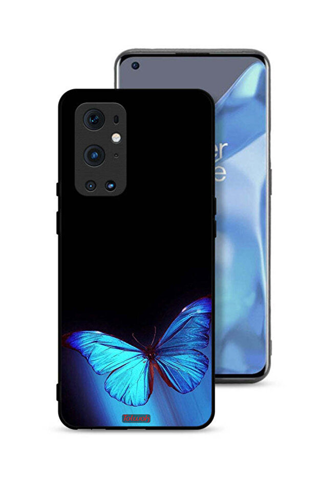 غطاء حماية لهاتف OnePlus 9 Pro 5G بنقشة فراشة