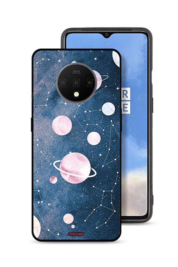 OnePlus 7T Protective Case Cover Space Art