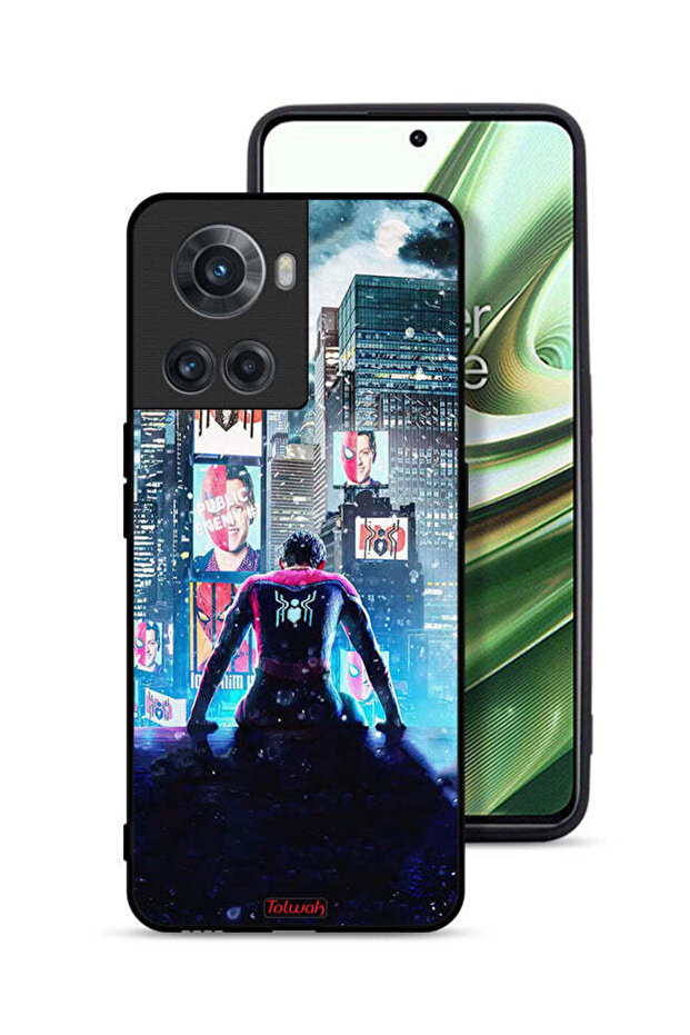 غطاء حماية لجهاز OnePlus 10R 5G بطبعة سبايدر مان