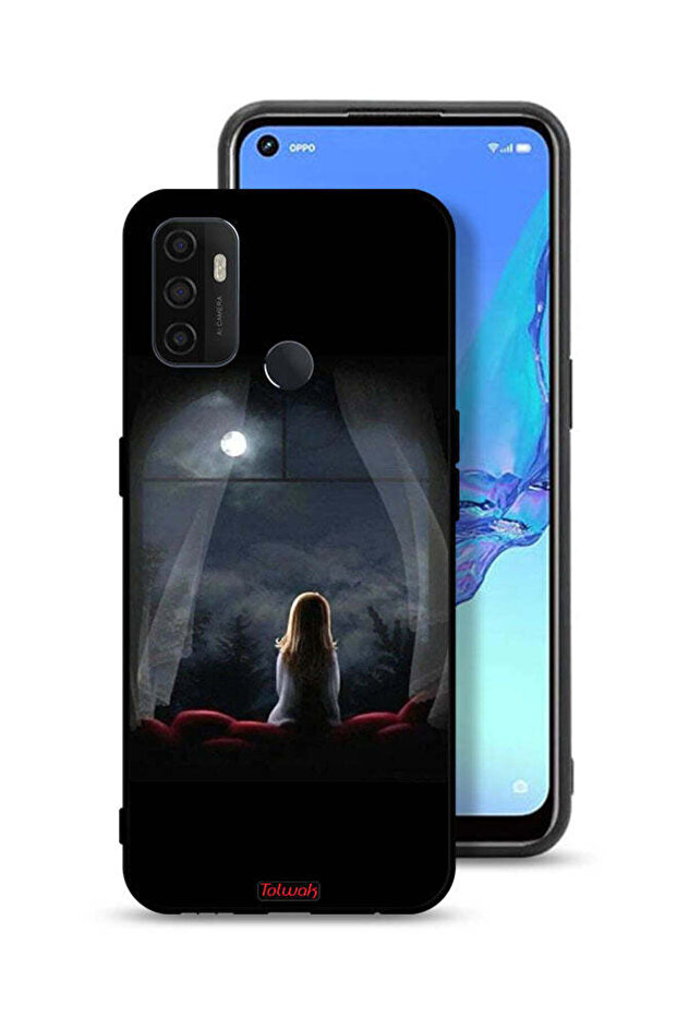 غطاء حماية لهاتف Oppo A32 - خيالات ليلية