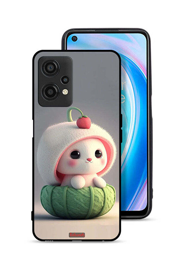 غطاء حماية لهاتف OnePlus Nord CE 2 Lite 5G بتصميم أرنب صغير لطيف