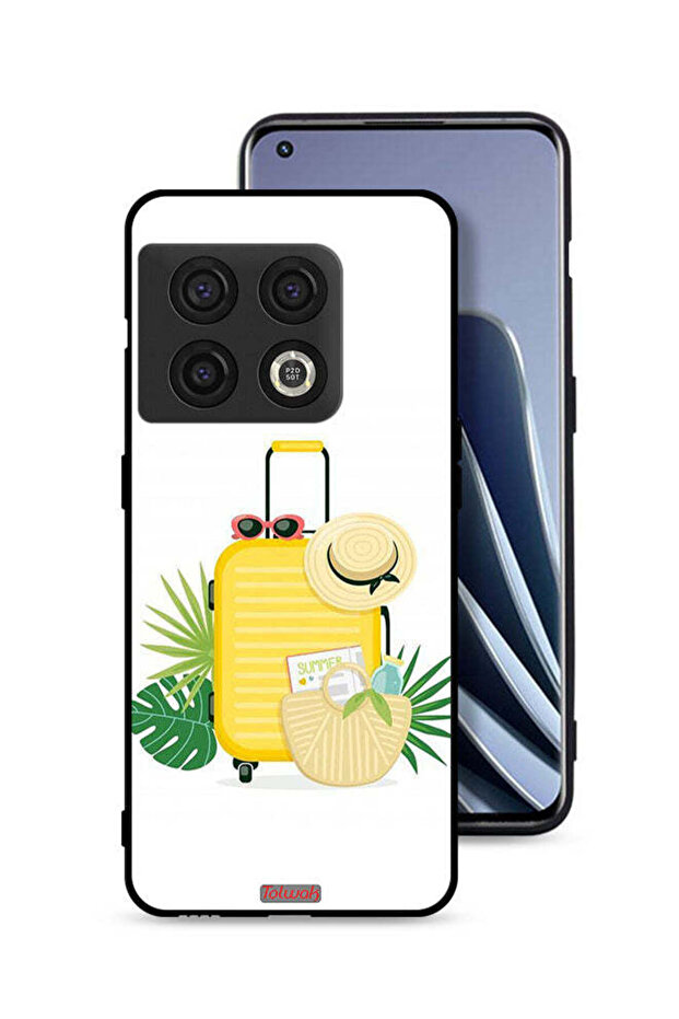 غطاء حماية لهاتف OnePlus 10 Pro 5G برسومات فنية رقمية صيفية