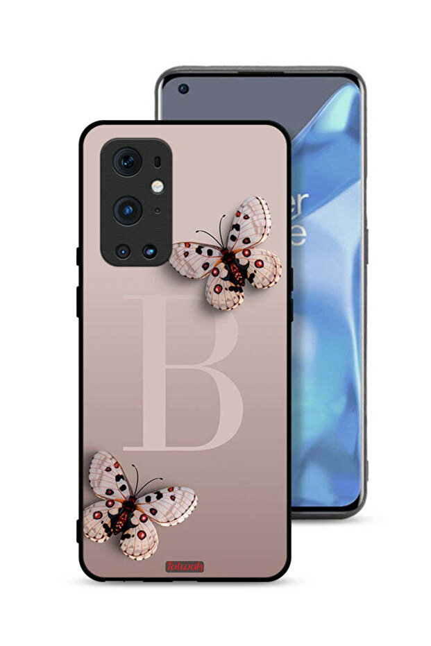 غطاء حماية لهاتف OnePlus 9 Pro 5G بنقشة فراشات