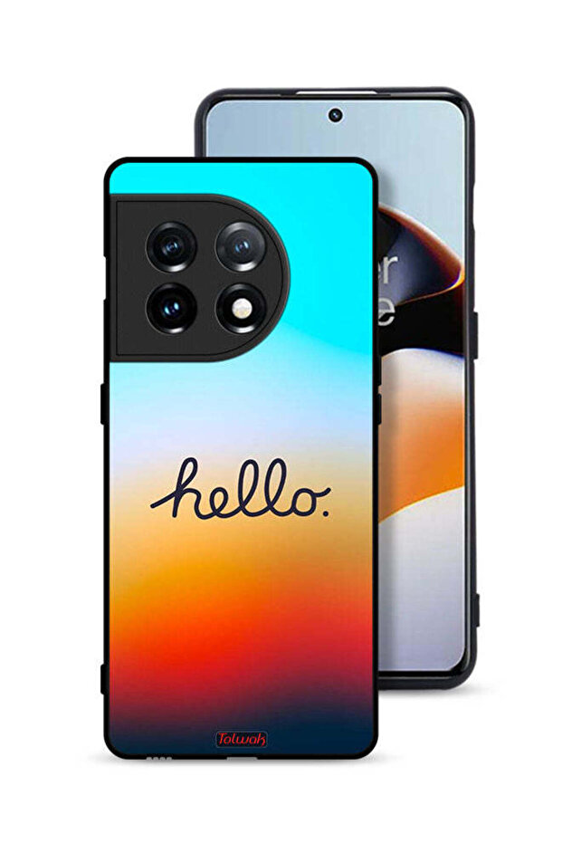 OnePlus 11 5G Protective Case Cover Hello