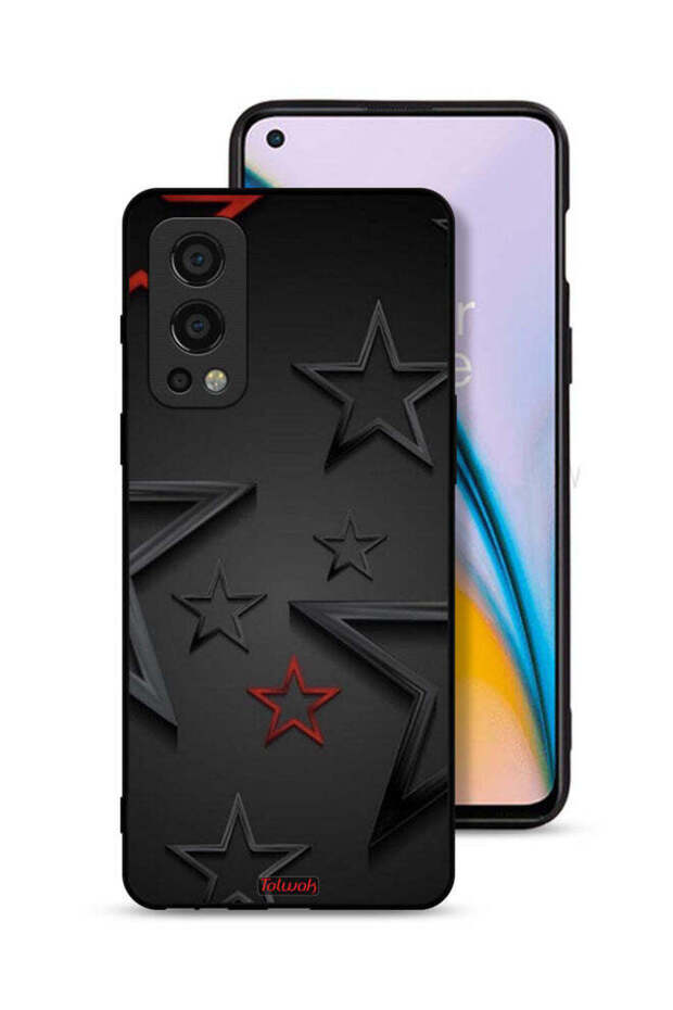 غطاء حماية بنقشة نجوم لهاتف OnePlus Nord 2 5G