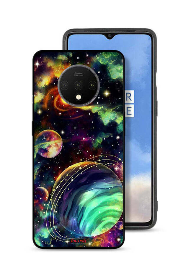 OnePlus 7T Protective Case Cover Planets