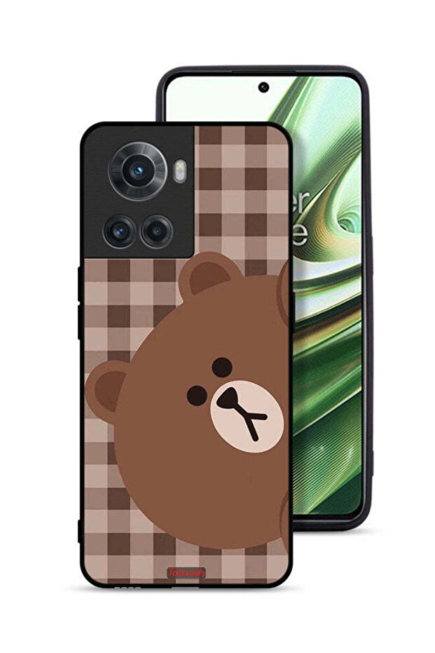 غطاء حماية لهاتف OnePlus 10R 5G بتصميم دب تيدي