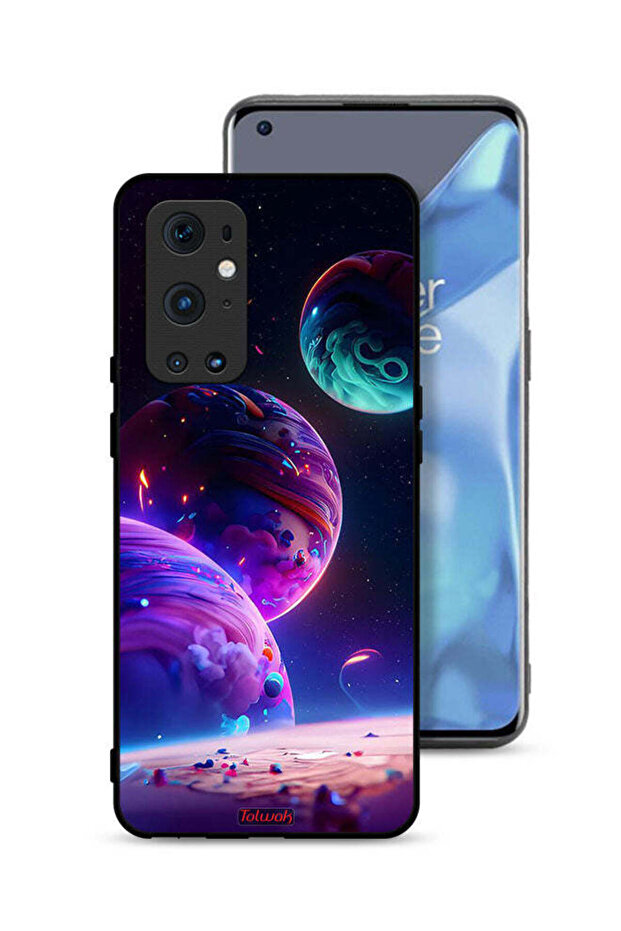 غطاء حماية لهاتف OnePlus 9 Pro 5G بنمط كوكبي - 1