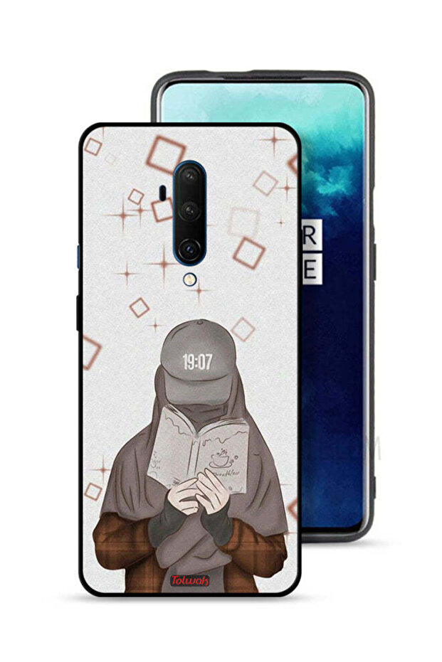 OnePlus 7T Pro Protective Case Cover Girl Reading Art