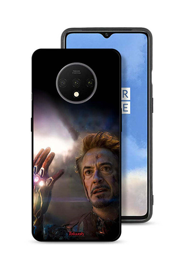 غطاء حماية لهاتف OnePlus 7T - أنا الرجل الحديدي