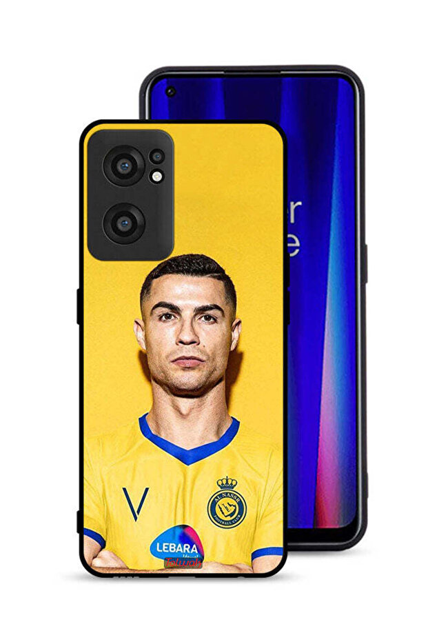 غطاء حماية لهاتف OnePlus Nord CE 2 5G بطبعة كريستيانو رونالدو