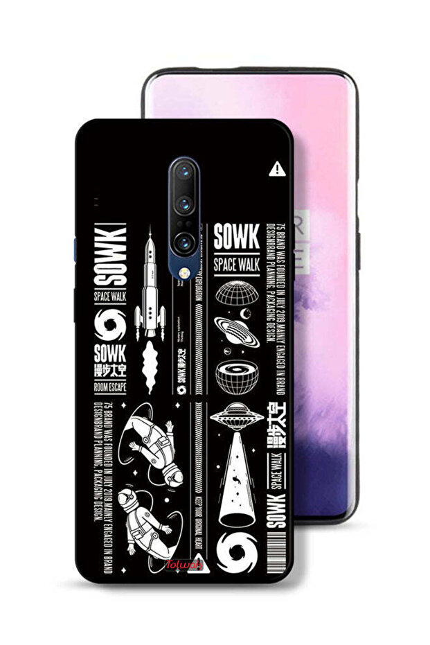 غطاء حماية لهاتف OnePlus 7 Pro - ملصق Sowk Space Walk