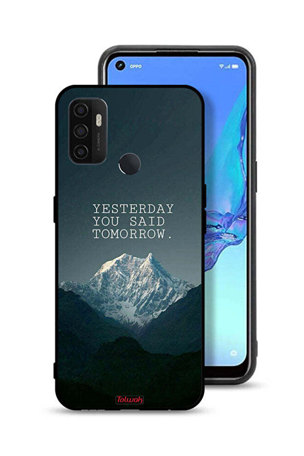 غطاء حماية لهاتف Oppo A32 - أمس قلت غدًا