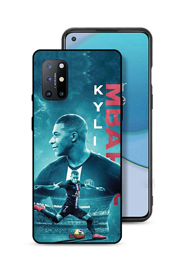 غطاء حماية لهاتف OnePlus 8T 5G مع ملصق Mbappe