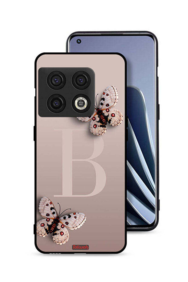 غطاء حماية لهاتف OnePlus 10 Pro 5G بنقشة الفراشات