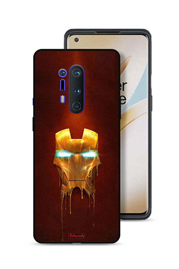 غطاء حماية لهاتف OnePlus 8 Pro من Iron Man Marvel Comics